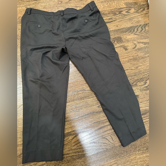 Men’s Slim Fit Black Dress Pants 36x28 - Picture 2 of 2